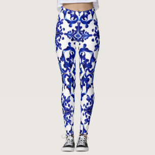 portugiesische Ranken-Leggings Leggings