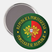 Portugiesische Republik Magnet (Vorderseite/Rückseite)