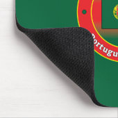 Portugiesische Republik Mousepad (Ecke)