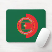 Portugiesische Republik Mousepad (Mit Mouse)