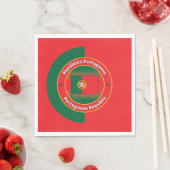 Portugiesische Republik Serviette (Beispiel)