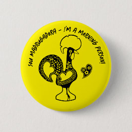 Portugiesische Rooster Early Riser Moderne Silhoue Button