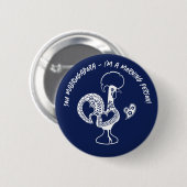 Portugiesische Rooster Early Riser Moderne Silhoue Button (Vorne & Hinten)