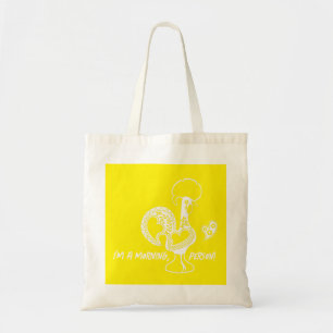 Portugiesische Rooster Early Riser Moderne Silhoue Tragetasche