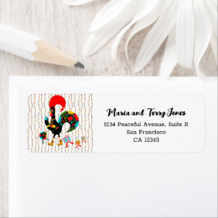 Portugiesische Rooster mit Geschenken 1. Geburtsta