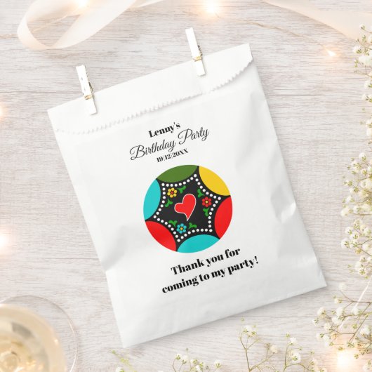 Portugiesische Roosterfarben Geschenktütchen (Ausgeschnitten)