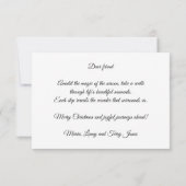 Portugiesische Roosterkarte für Geschenke und Baub (Rückseite)