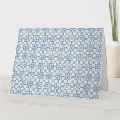 Portugiesische Roster-Geschenke und Baublumen-Para Karte (Rückseite)