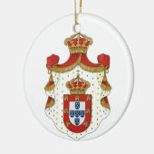 Portugiesische Royal Coat of Arms Ornament (Links)