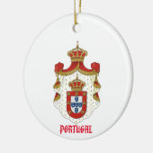 Portugiesische Royal Coat of Arms Ornament (Links)