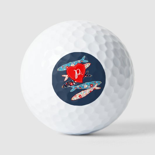 Portugiesische Sardinen Golfball (Vorderseite)