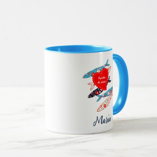 Portugiesische Sardinen Tasse (VorderseiteRechts)