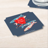 Portugiesische Sardinen Untersetzer (angewinkelt)