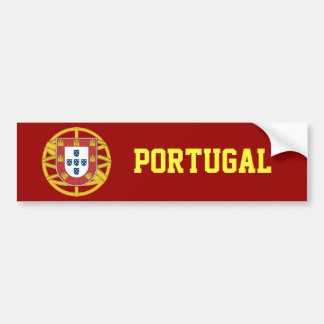 Portugiesische Schutzschild Autoaufkleber