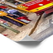 portugiesische Straßenbahnlinie Poster (Ecke)