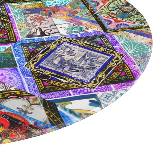 Portugiesische Tasche Schneidebrett (Ecke)