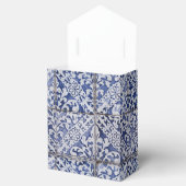 Portugiesische Tiles - Azulejo Blau und Weiße Flor Geschenkschachtel (Geöffnet)