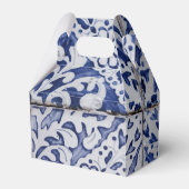 Portugiesische Tiles - Azulejo Blau und Weiße Flor Geschenkschachtel (Vorderseite)