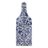 Portugiesische Tiles - Azulejo Blau und Weiße Flor Schneidebrett (Vorderseite)