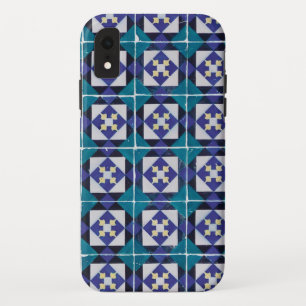 Portugiesische Tiles - Azulejo Diamond Geometric Case-Mate iPhone Hülle