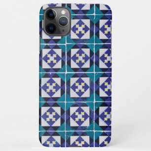 Portugiesische Tiles - Azulejo Diamond Geometric iPhone 11Pro Max Hülle