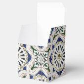 Portugiesische Tiles - Azulejo - farbenfrohe Geome Geschenkschachtel (Geöffnet)