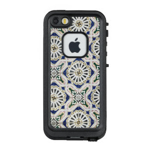 Portugiesische Tiles - Azulejo - farbenfrohe Geome LifeProof FRÄ’ iPhone SE/5/5s Hülle