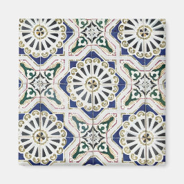 Portugiesische Tiles - Azulejo - farbenfrohe Geome Magnet