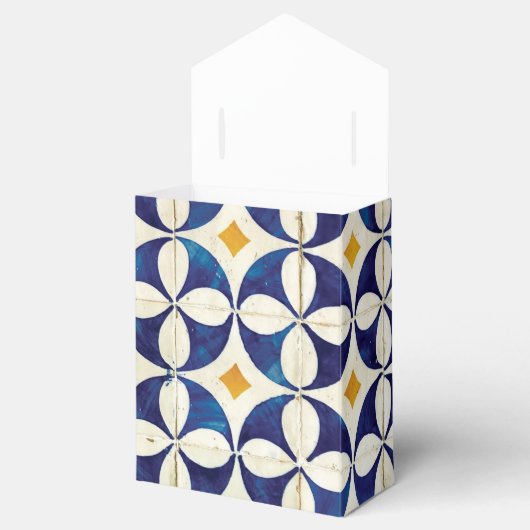 Portugiesische Tiles - Azulejo Pattern Geschenkschachtel (Geöffnet)