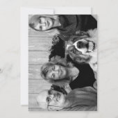 Portugiesische Tiles Foto Familie Wiedersehen Weih Einladung (Rückseite)