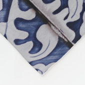 Portugiesische Tiles Montage in Lissabon - Azulejo Fleecedecke (Ecke)