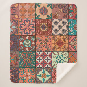 Portugiesische Tiles: Talavera Style Azulejo. Sherpadecke