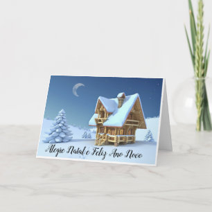 Portugiesische Urlaubskarte mit Gruß 2 Feiertagskarte