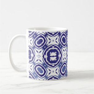 Portugiesische Vintage Azulejo-Fliesen. Minimale B Kaffeetasse
