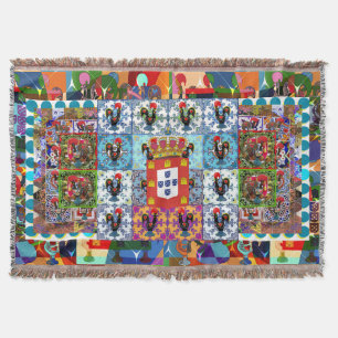Portugiesische Volkskunst Decke
