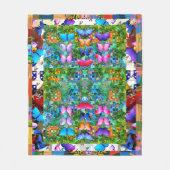 Portugiesische Volkskunst Fleece Blanket (Vorderseite)