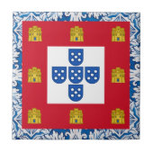 Portugiesische Volkskunst Fliese (Vorderseite)