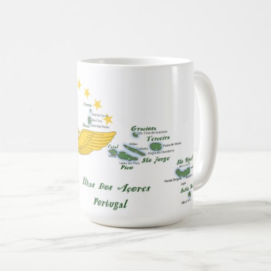 Portugiesische Volkskunst Kaffeetasse (VorderseiteRechts)