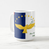 Portugiesische Volkskunst Kaffeetasse (Vorderseite Links)