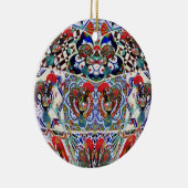 Portugiesische Volkskunst Keramik Ornament (Rechts)