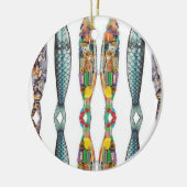 Portugiesische Volkskunst Keramik Ornament (Links)