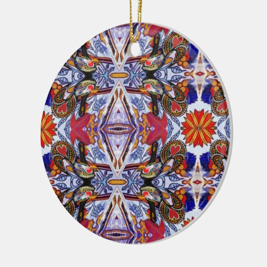 Portugiesische Volkskunst Keramik Ornament (Links)