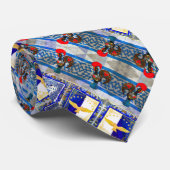 Portugiesische Volkskunst Krawatte (Gerollt)