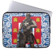 Portugiesische Volkskunst Laptopschutzhülle (Vorderseite)