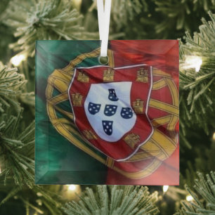 Portugiesische Volkskunst Ornament Aus Glas