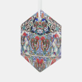 Portugiesische Volkskunst Ornament Aus Glas (Vorderseite Links)