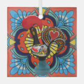 Portugiesische Volkskunst Ornament Aus Glas (Vorderseite)