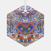 Portugiesische Volkskunst Ornament Aus Glas (Vorderseite)