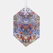 Portugiesische Volkskunst Ornament Aus Glas (Vorderseite Links)