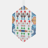 Portugiesische Volkskunst Ornament Aus Glas (Vorderseite Links)